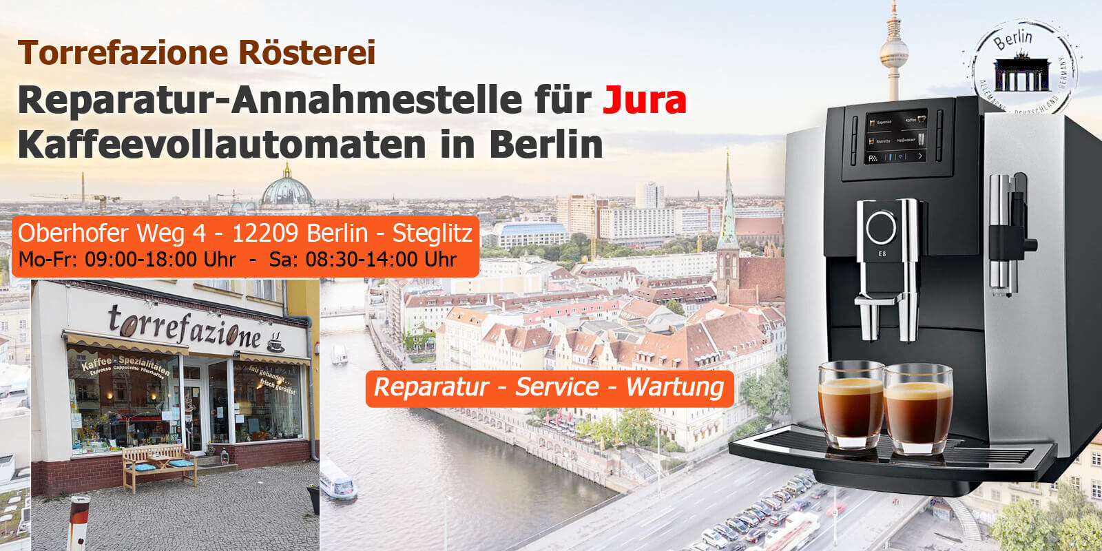 Jura Kaffeemaschinen Kundendienst